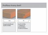profilace hrany dveří